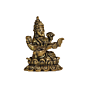 Brass Saraswati Kamal Sitting Small Idol KBH07425