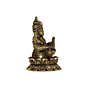 Brass Saraswati Kamal Sitting Small Idol KBH07425
