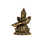 Brass Saraswati Kamal Sitting Small Idol KBH07425