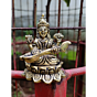 Brass Saraswati Kamal Sitting Small Idol KBH07425