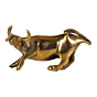 Brass Bull Figurine KBH07426