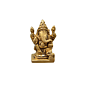 Brass Small Lord Ganesha Idol KBH07435