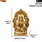 Brass Laxmi Ji Frame Idol KBH07440