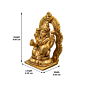 Brass Laxmi Ji Frame Idol KBH07440