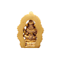 Brass Ganesha Frame Idol KBH07441