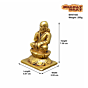 Brass Sai Baba Idol KBH07443