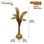 Brass Satyanarayan Pooja Banana Tree  KBH07451