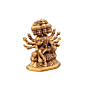 Brass Gayatri Maa Idol KBH07452
