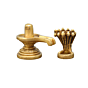 Brass Shivling Idol KBH07455