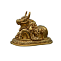 Brass Large Nandi Idol KBH07464