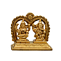 Brass Small Kaman Laxmi Ganesh Idol KBH07466