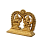 Brass Small Kaman Laxmi Ganesh Idol KBH07466