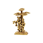 Brass Radha Krishna Idol Under Tree KBH07467