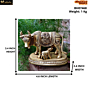 Brass Cow & Calf Idol KBH07468