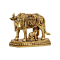 Brass Large Cow & Calf Idol KBH07469