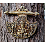 Brass Wall Hanging Ganesh Idol KBH07470