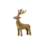 Brass Deer Pair Figurines KBH07474