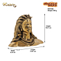 Pure Brass Adiyogi Idol KBH07486