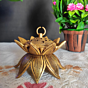 Brass Kamal Dhup Dani Agarbatti Stand KBH07575