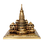 Handcrafted Decorative Ram Mandir KBH07640
