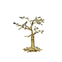Brass Small Tree 12 Inch KBH07655