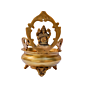 Brass Ganesha Urli Bowl KBH07695