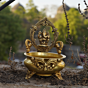 Brass Ganesha Urli Bowl KBH07695