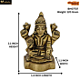 Brass Laxmi Idol KBH07737