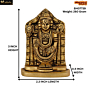 Brass Balaji Small Idol KBH07739