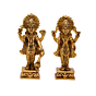 Brass Vishnu Laxmi Divine Idol KBH07762