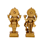 Brass Vishnu Laxmi Divine Idol KBH07762