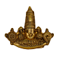 Brass Balaji Wall Hanging 8 Inch KBH07763
