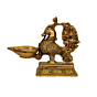 Brass Peacock Diya 5 Inch KBH07764