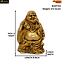 Brass Laughing Buddha Statue KBH07765
