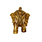 Brass Elephant Idol KBH07771