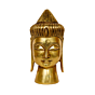 Brass Buddha Face KBH07774