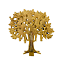 Brass Table Standing Tree Figurine KBH07891