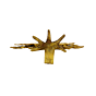 Brass Table Standing Tree Figurine KBH07891