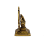Brass Frame Ganesh Right Trunk Idol KBH07903
