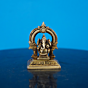 Brass Frame Ganesh Right Trunk Idol KBH07903