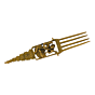 Brass Hair Pin KBH07905