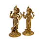 Brass Vishnu Laxmi Idol Set KBH07911