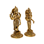 Brass Vishnu Laxmi Idol Set KBH07911