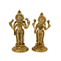 Brass Vishnu Laxmi Idol Set KBH07911