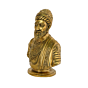 Brass Chhatrapati Shivaji Maharaj Idol KBH07938