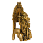 Brass Lalbaugcha Raja Big Idol KBH07947