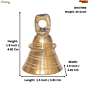 Handmade Brass Bell KBH07996