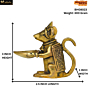 Brass Rat Diya KBH08023
