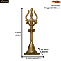 Brass Trishul KBH08026