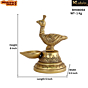 Brass Peacock Deepak KBH08054